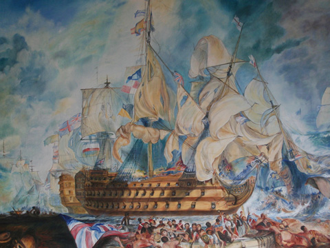 William Turner: Die Schlacht von Trafalgar